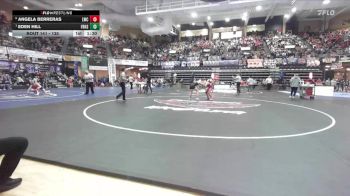 135 lbs Quarterfinal - Eden Hill, Fredonia Hs vs Angela Berreras, Leoti-Wichita County HS