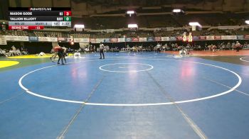 165 lbs Champ Round 1 (16 Team) - Tallion Elliott, Marymount vs Mason Gode, MSU Moorhead