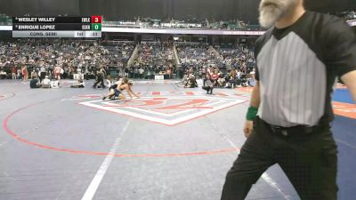 1A/2A 157 Cons. Semi - Enrique Lopez, Elkin vs Wesley Willey, East Wilkes