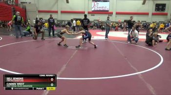 85 lbs Cons. Round 1 - Seli Jenkins, Chelsea Wrestling vs Caiden West, Fort Payne Youth Wrestling