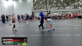 68 lbs Round 1 (4 Team) - Kyle Canjura, GPS vs Lucas Huntley, Mat Warriors Red