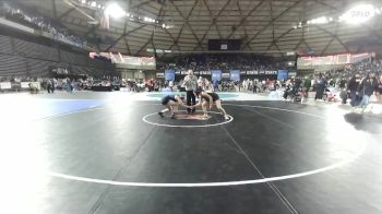 Girls 4A 155 lbs Cons. Round 3 - Dara Brooling, Lake Washington (Girls) vs Trinity Wahl, Sumner (Girls)