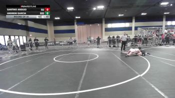 102 lbs Round Of 32 - Santino Andujo, Valiant College Prep vs Andrew Garcia, Rough House