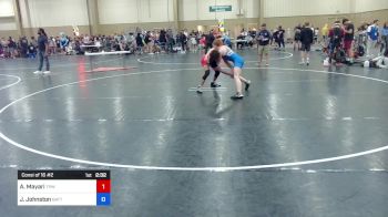 150 lbs Consi Of 16 #2 - Adrian Mayari, Team Phoenix vs Jacob Johnston, Battle Wrestling Club