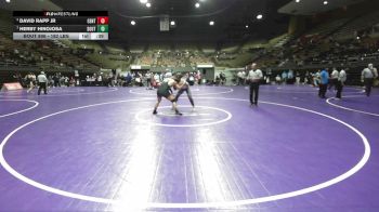 192 lbs 3rd Place - David Rapp Jr, Central vs Herby Hinojosa, South