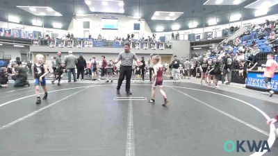 52-55 lbs Round Of 16 - Kutter Gay, Blackwell Wrestling Club vs Gavin Wigington, Watonga Youth Wrestling