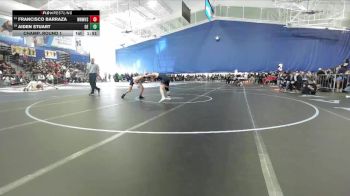 126 lbs Champ. Round 1 - Francisco Barraza, Wichita-Northwest Hs vs Aiden Stuart, Olathe East
