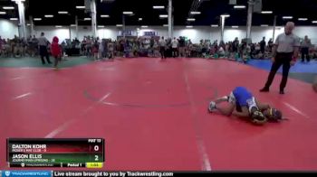 68 lbs Round 3 (8 Team) - Dalton Kohr, Moser`s Mat Club vs Jason Ellis, Journeyman Uprising