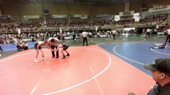 130 lbs Quarterfinal - Anthony Hall, Mat Burners WC vs Cole Ballard, Colorado Outlaws