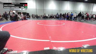 56 lbs Final - Maverick Carruthers, Wyoming Underground vs Atreyu Pittman, Full Circle 12U