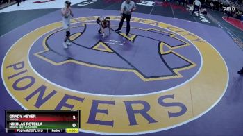Semifinal - Grady Meyer, Wahoo vs Nikolas Rotella, Omaha Skutt Catholic