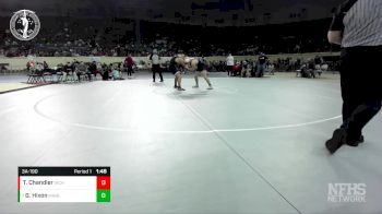 3A-190 lbs Champ. Round 1 - Gage Hixon, MARLOW vs Teyton Chandler, VICTORY CHRISTIAN