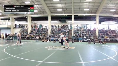 165 lbs Semifinal - Nolan Gessler, Tiffin vs Alec Cook, West Liberty