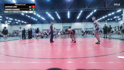 144 lbs Round 1 (4 Team) - Jackson Lane, Slate Wrestling Academy vs Andrew Ramirez, Missouri Outlaws