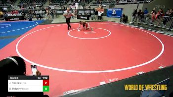 64 lbs Round Of 16 - Jace Rooney, Legacy Dragons vs Diego Robertty, Miami Wrestling Club