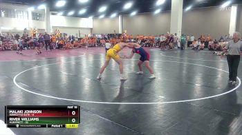 165 lbs Round 9 (10 Team) - River Williams, Alburnett vs Malaki Johnson, Hawkstyle Elite