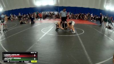 76 lbs Round 4 (6 Team) - Anthony Messina, Buxton vs Logan LAKHLANI, Pursuit WC