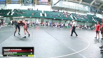 174 lbs Cons. Semi - Hunter Hutchenson, Edinboro vs Damarion Ross, Northern Illinois