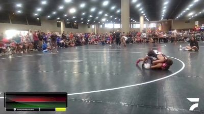 85 lbs Quarters & Wb (16 Team) - Owen Hebert, North Desoto Wrestling Academy vs Arissa Cruz, Glasgow WA