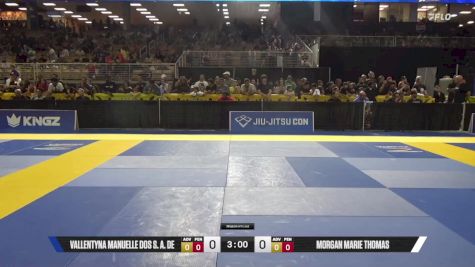 Morgan Marie Thomas vs Vallentyna Manuelle Dos S. A. De 2025 Pan Kids Jiu-Jitsu IBJJF Championship
