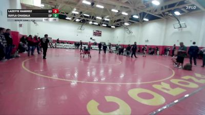 125 lbs Cons. Round 5 - Lazette Ramirez, Redlands East Valley vs Kayla Chagala, Long Beach Poly