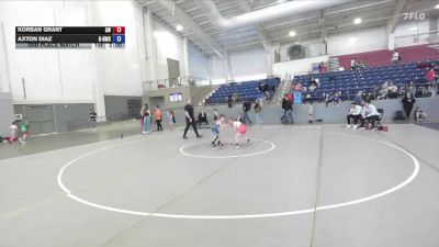 51-54 lbs 3rd Place Match - Korban Grant, Athlos Wrestling vs Axton Diaz, RWC - Roy Wrestling Club