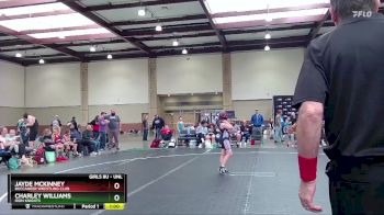 Round 1 - Charley Williams, Iron Knights vs Jayde McKinney, Buccaneer Wrestling Club