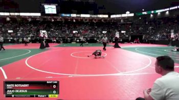 45 lbs Cons. Round 1 - Nate Rotsaert, WSW1 vs Julio DeJesus, WSW1