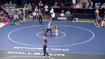 105 lbs Champ. Round 1 - Liza Krueger, Groton Area vs Maddie Lachman, Marion/Freeman