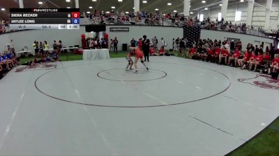 100 lbs Siera Becker, Iowa vs Jaylee Long, Georgia