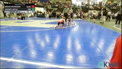 58 lbs Round Of 16 - Broox Wilkerson, Carl Albert vs Garrett Doyle, Cowboy Wrestling Club