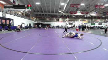 149 lbs Cons. Round 3 - Ayden Kelley, Briar Cliff (Iowa) vs Jacob Sinn, Missouri Baptist University