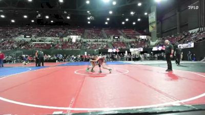 100 lbs Cons. Round 2 - Lorenzo Castro, Scrap Yard Garage Wrestling vs Jakoby Morgan, Helena Wrestling Club