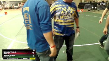 160 lbs Semis & 1st Wrestleback (8 Team) - Grady Young, Pierz vs Noah Wood, Adrian