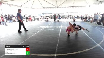 113 lbs Round Of 32 - Zeke Sandoval, Team So-Cal vs Conley Evans, Sanderson Wr Ac