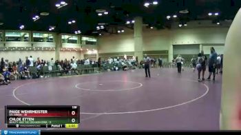 138 lbs Round 8 (10 Team) - Paige Wehrmeister, STL Green vs Chloe Etten, Beauty And The Creason Iowa