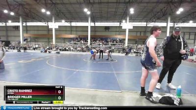 190 lbs Champ. Round 1 - Bridger Miller, Tri-Valley vs Cristo Ramirez, Nyssa