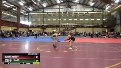 190 lbs Cons. Round 2 - Auggie Warke, Bethlehem Catholic vs Carson Miller, Granville