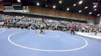 150 lbs Champ. Round 2 - Darius Rafie, Coronado vs Colin Chung, Menlo-Atherton