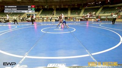 100 lbs Consi Of 8 #2 - Eli Anderson, Dakota Boyz Wrestling Club vs Jordan Perez, Smittys Barn