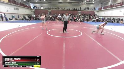 126 lbs Cons. Round 2 - Jackson Arnau, Mica Mountain vs Jaxon Reid, Marana High School