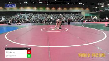 161 lbs Semifinal - Shaylin Potter, 209 Wrestling vs Sadie Evans, FordDynasty Wrestling Club