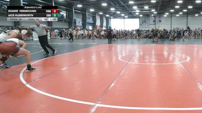 160 lbs Round 2 (10:45am Saturday) - Shawn Verdecchio, POWA vs Jace Klendworth, Iowa Black