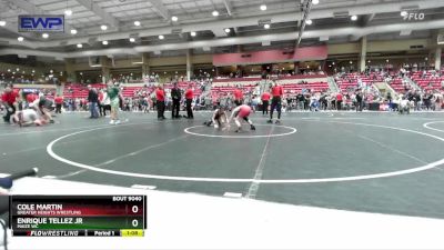 85 lbs Semifinal - Enrique Tellez Jr, Maize WC vs Cole Martin, Greater Heights Wrestling