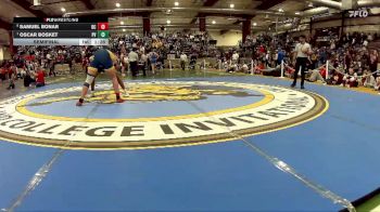 190 lbs Semifinal - Oscar Bosket, Pahrump Valley vs Samuel Bonar, Boulder City