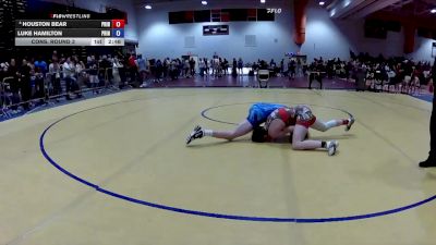 120 lbs Cons. Round 3 - Houston Bear, New River Wrestling Club vs Luke Hamilton, Beach Boyz