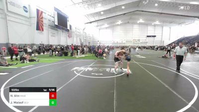 102 lbs Quarterfinal - Noah Ahn, Ravage WC vs Jacob Maloof, Silverback WC