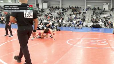126 lbs Consi Of 128 #2 - Jnoua Dechavez, NC vs Drayton Johnson, SC