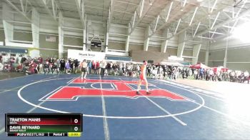 98 lbs Champ. Round 2 - Davis Reynard, Bishop Kelly vs Traeton Manis, Delta
