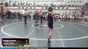 120 lbs Quarters & 1st Wb (16 Team) - Maddox Johnson, Allatoona vs Carson Curry, Thomas County Central HS